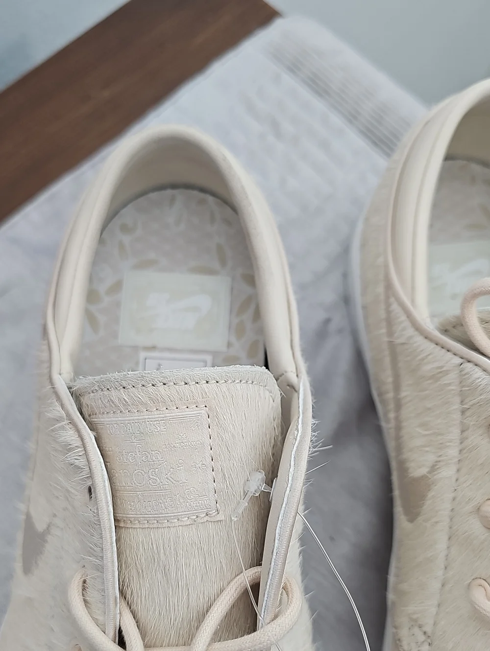 Nike SB Zoom Janoski Pony Hair Pearl White. Men's Shoes. Size 10